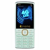Oneme-FM2 4G Volte keypad Phone with Dual SIM, Big Display in Green Colour