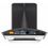 Surya combo set of Touch control Glass Kitchen Chimney Surya SS60 in 60 cm (Black) and Maplin 4 Burner Gas Hob (Prima)