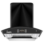 Maplin Kitchen Chimney SS90-Voice in 90 cm with Voice Control, Auto Clean, LPG Sensor, Wave Sensor, 60cm