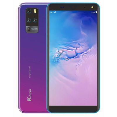 Kekai Aqua 4G Smartphone (2GB 16GB) Volte (Jio sim Supported) 5.5  Inch Display 4G Smartphone (2GB RAM, 16GB Storage) in Blue