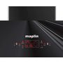 Maplin Auto Glass Opening Kitchen Chimney Model GO60 in 60 cm (Black) with Features Auto Clean, LPG Sensor, Wave Sensor
