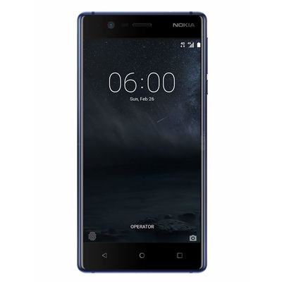 Nokia3 16 GB with 2 GB RAM 5” Touch Screen 8Mpx/8Mpx Camera Smartphone Black Colour