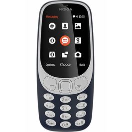 Nokia 3310 Dual 16MB 2.4" 2MP LED Flash Feature mobile in Blue colour, blue, 7 days return / replacement policy after delivery, generally delivered by 5 working days