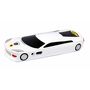 Agtel Ferrari Car Model Dual Sim Mobile Phone in White Colour