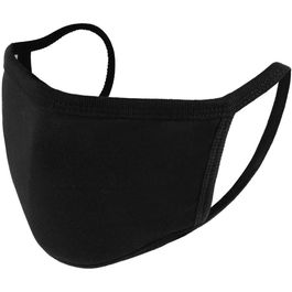 Maplin Washable & Reusable 3 Layer Mask of 10 Pcs Set in Black Colour