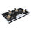 Surya combo set of Touch control Glass Kitchen Chimney Surya SS60 in 60 cm (Black) and Maplin 4 Burner Gas Hob (Prima)