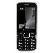 Mercury F37 Heavy Battery Dual Sim Mobile Phone in black colour, black