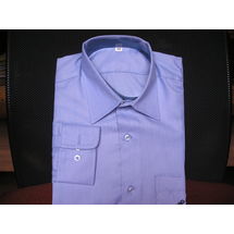 Blue Cotton Shirts, size-m