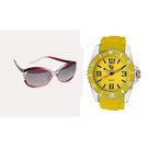 Chappin And Nellson Maroon Analog Dial Women's Watch Super Combo