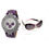 Exotica Fashions Combo of Analog Watch and Aviator Sunglass for Women (ef-n-07-purplejd-308-mahroon)