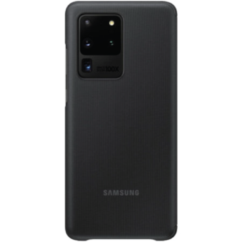 SAMSUNG GALAXY S20 ULTRA CLEAR VIEW COVER,  Black