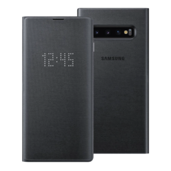 SAMSUNG GALAXY S10 BACK CASE LED COVER BLACK