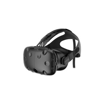 VR سماعة رأس الواقع الافتراضي اتش تي سي فايف ,  أسود