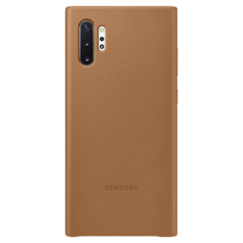 SAMSUNG NOTE 10 PLUS LEATHER COVER CAMEL,  camel