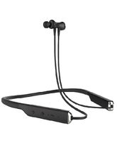 SWITCH NECKBAND BLUETOOTH HEADSET WITH MAGNETIC EARBUDS, FLEXIBLE NECKBAND AND MIC,  black