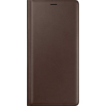 SAMSUNG NOTE 9 LEATHER WALLET COVER BROWN