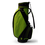 Golfoy FAT Zipperhead Golf Cart Bag - Black/Green,  black