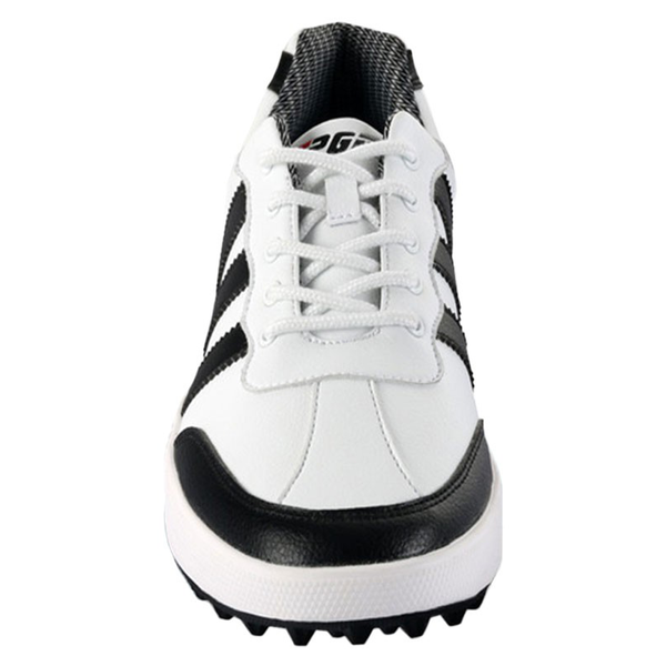 PGM Freestyle Spikeless Men's Golf Shoes - White/Black, white/black, uk 7.5