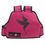KIDSAFE BELT - Two Wheeler Child Safety Belt - World s 1st, Trusted & Leading (Cool Pink Bird Of Paradise), pink