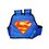 KIDSAFE BELT - Two Wheeler Child Safety Belt - World s 1st, Trusted & Leading (Cool Blue Superman), blue 