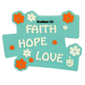 Faith, Hope, Love Fridge magnets