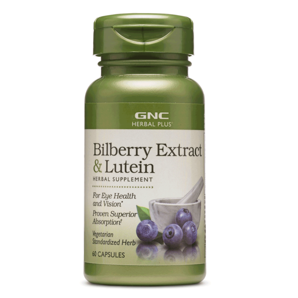 GNC Herbal Plus® Bilberry Extract & Lutein