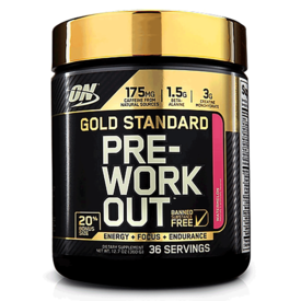 Optimum Nutrition Gold Standard Pre-Workout™, 36 servings, pineapple