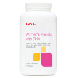 GNC Women s Prenatal with DHA, 90 softgels