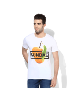 United Colors of Benetton Sundae T-Shirt, xxl,  white