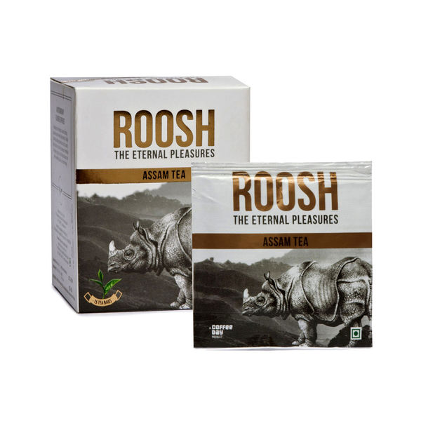 Coffee Day Roosh Assam Fuso Tea bag - Pack of 2, 48gm