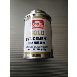 HP PVC GOLD HIGH PRESSURE SOLVENT CEMENT, 500 ml tin