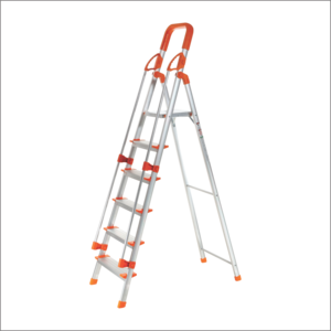 PEARL ALLUMINUM LADDER 6 STEPS WITH RAILING