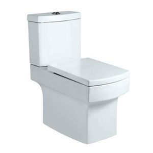 JAQUAR SANITARYWARE FONTE SERIES - FNS-WHT-40751P COUPLE CLOSET BOWL-WC WITH UF SEAT COVER, HINGES, ACCESSORIES SET, P TRAP 180 MM WITH CISTERNS & CISTERN FITTING