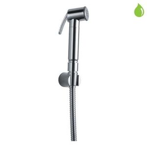 JAQUAR ALLIED PRODUCTS - ALD-579 HAND SHOWER WITH 1 METER LONG EASY FLEXIBLE TUBE IN CHROME FINISH AND WALL HOOK WITH N. R. V