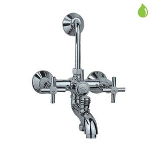 JAQUAR SOLO SERIES QUARTER TURN - SOL-6281 WALL MIXER 3-IN-1 WITH PROVISION FOR HAND SHOWER AND OVERHEAD SHOWER
