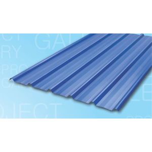 TATA DURASHINE COLOUR COATED STEEL SHEETS: -NUVO BLUE - THICKNESS 0.47MM x WIDTH 1072MM (3.5FEET), 8feet 2440mm 