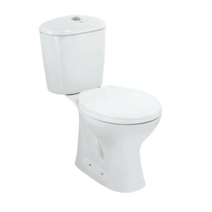 ESSCO SANITARYWARE - ECS-WHT-751SS BOWL FOR COUPLED WC WITH CISTERN, soft closing seat cover