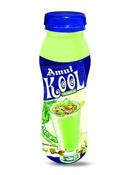 Amul Kool Thandai Fl Milk 200ml Btl