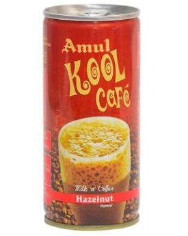AMUL KOOL CAFE HAZELNUT 200 ML CAN