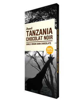 Amul Tanzania Chocolate 125g