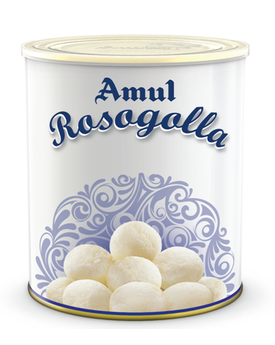 Amul Rosogolla 1 Kg Tin