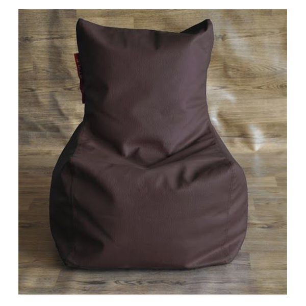Style Homez Fancy Chair Bean Bag Cover, l,  brown