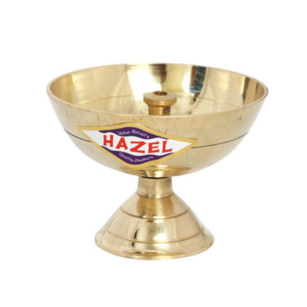 Hazel Brass Diya Oil Lamp Payali S2