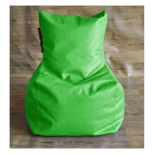 Style Homez Chair Filled Bean Bag, l,  green