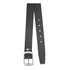 Dandy Black Leather Belt
