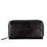 Cognac Black Leather Wallet