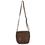 Rissachi Women Artificial Leather Shoulder And Handheld Bag (RB006), dark brown