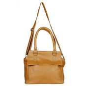 Rissachi Women Artificial Leather Shoulder And Handheld Bag (RB005), brown
