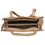 Rissachi Women Artificial Leather Handheld Bag (RB009), burly wood