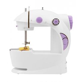 Melords Mini Portable Sewing Machine, white